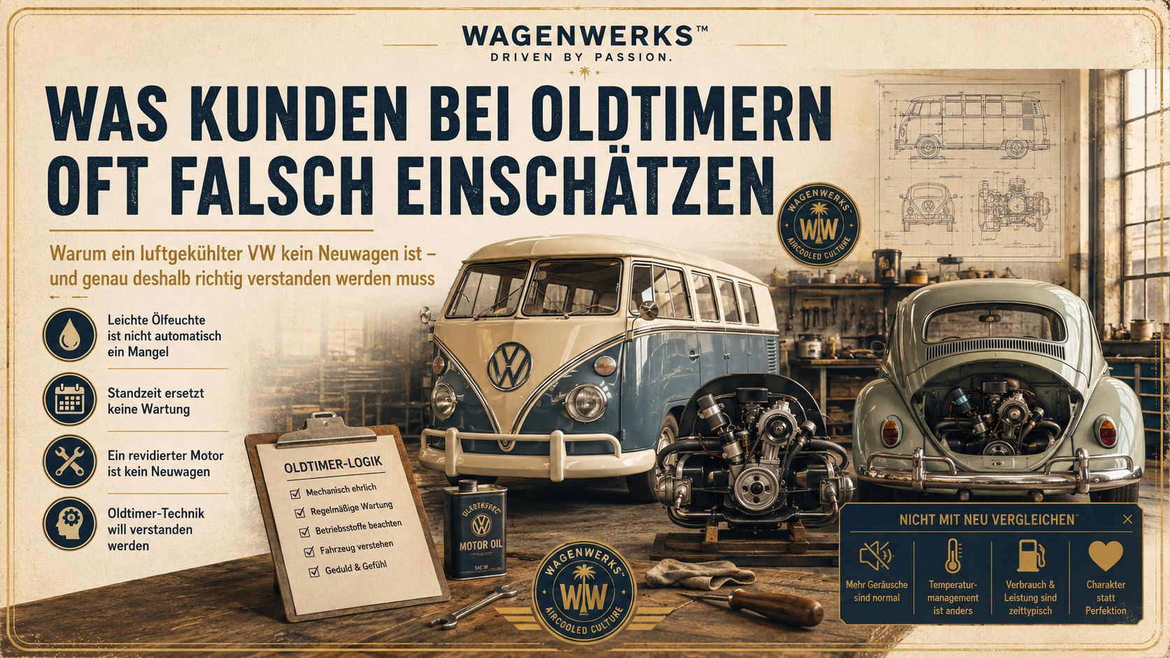 Was Kunden bei Oldtimern oft falsch einschätzen