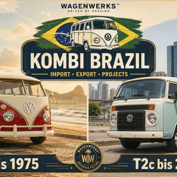 VW T1 & VW T2-c Bus aus Brasilien - Unterschiede zum deutschen Modell