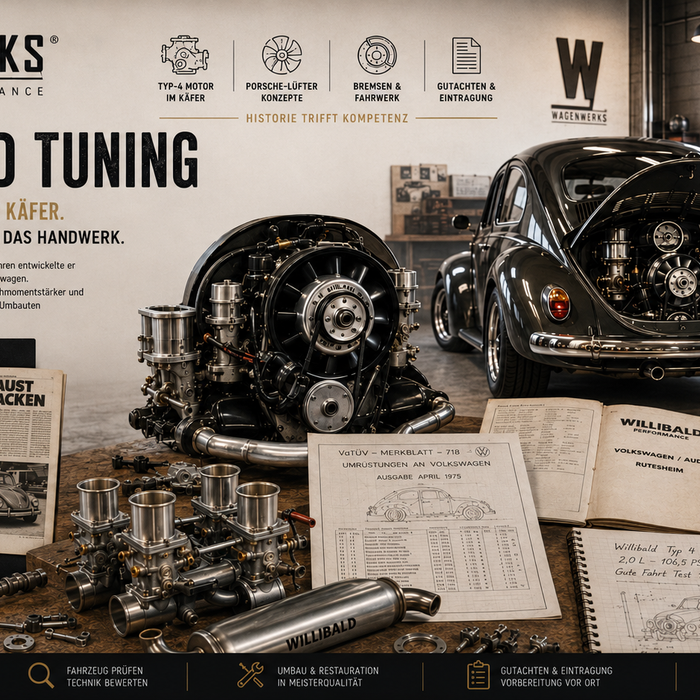 Willibald Tuning: Der Typ-4-Hammer im VW Käfer