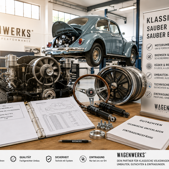 VW Classic Umbauten eintragen lassen