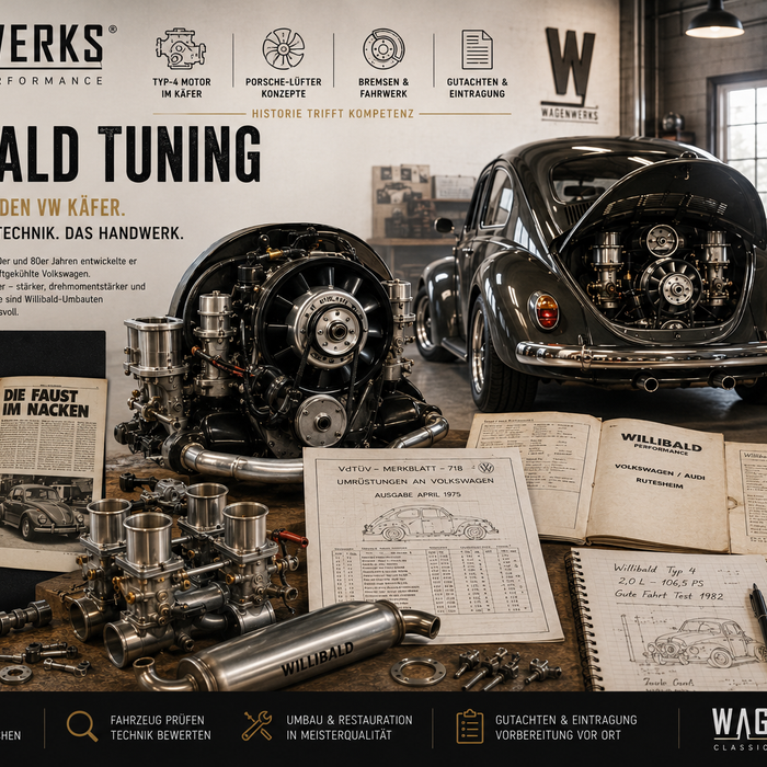 Willibald Tuning: Der Typ-4-Hammer im VW Käfer