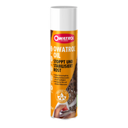 Owatrol Oil Rostschutz Spray Dose mit weißem Sprühkopf zur Roststop und Stabilisierung bei VW Typ-1 Motoren