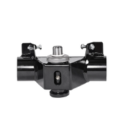 Schwarzes Motorlager für luftgekühlten Typ-1 VW-Motor mit Metallbolzen und Schrauben