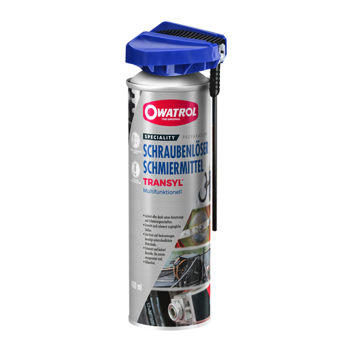 OWATROL Transyl Schraubenlöser Schmiermittel Spray mit Dosierpinsel, 400 ml multifunktionales Rostlöser Öl
