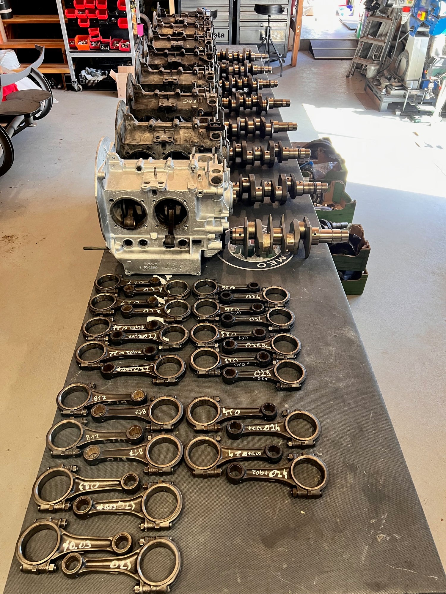 Leistungen für Typ-1-Motorgehäuse und Komponenten