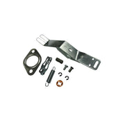 Montagesatz für Wärmetauscher links, Set mit Halterung, Feder und Befestigungsteilen, passend für VW Typ 1 Motor