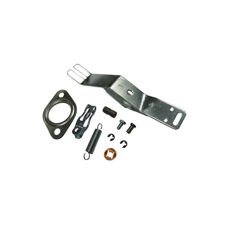 Montagesatz für Wärmetauscher links, Set mit Halterung, Feder und Befestigungsteilen, passend für VW Typ 1 Motor
