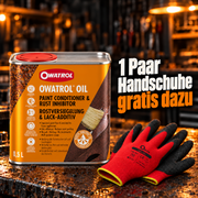 Owatrol Öl Rostschutz-Additiv mit gratis ONYX-Arbeitshandschuhen