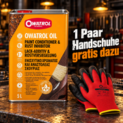 OWATROL ÖL 5 Liter Kanister mit gratis ONYX-Arbeitshandschuhen