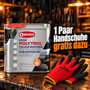Polytrol Farb-Auffrischer 500 ml mit gratis ONYX-Arbeitshandschuhen