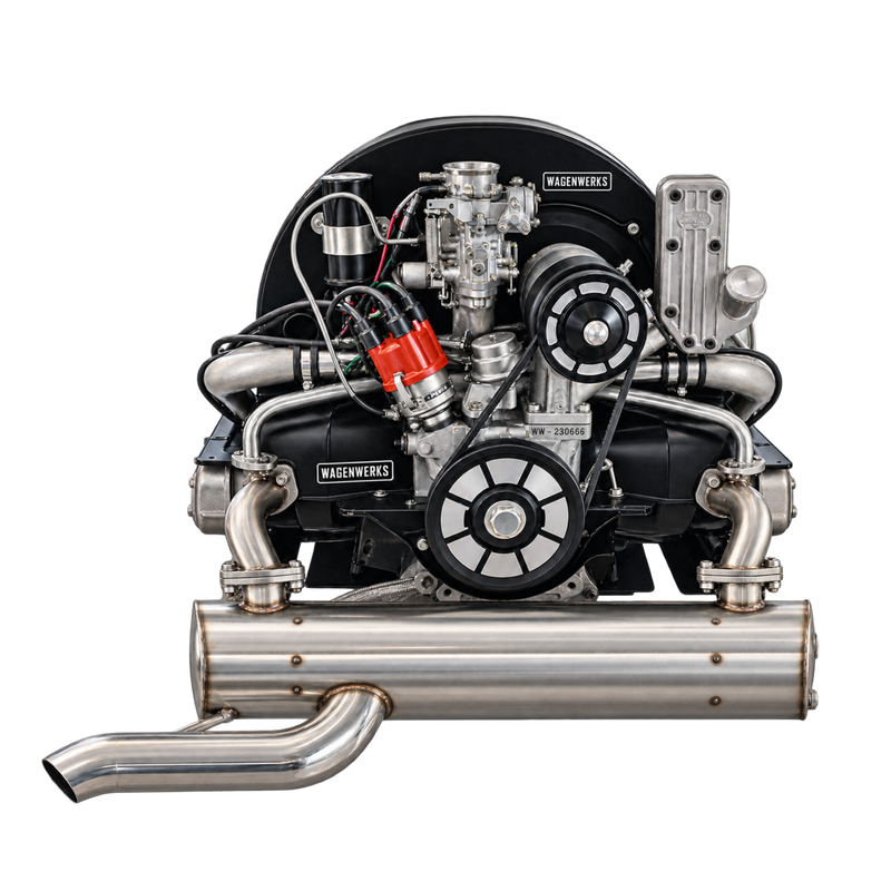 WAGENWERKS Typ-1-Komplettmotor mit 2.276 cm³ ohne Luftfilter in Frontansicht